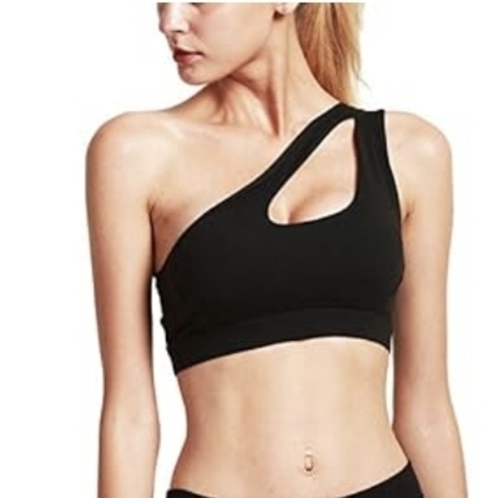 One-Shoulder Spprts Bra